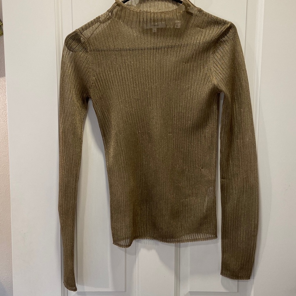 Vince sheer long sleeve